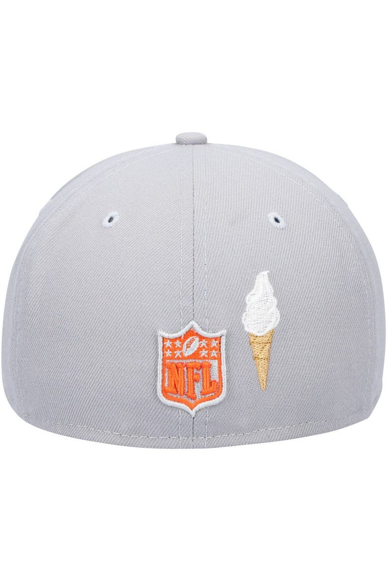 Men's New Era Gray Cincinnati Bengals City Describe 59FIFTY Fitted Hat, Alternate, color, Gray