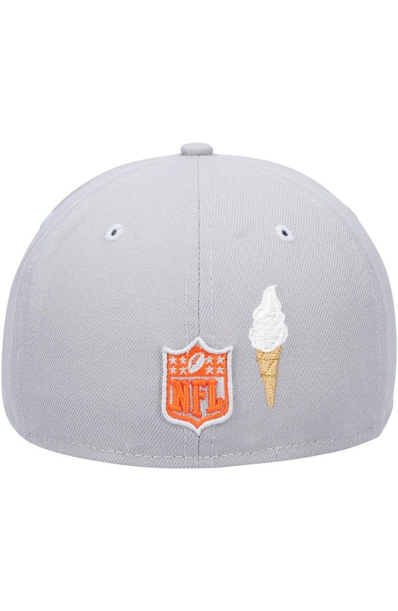 New Era Men's New Era Gray Cincinnati Bengals City Describe 59FIFTY Fitted Hat, Alternate, color, Gray