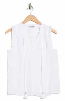 Ramy Brook Perri Split Neck Top