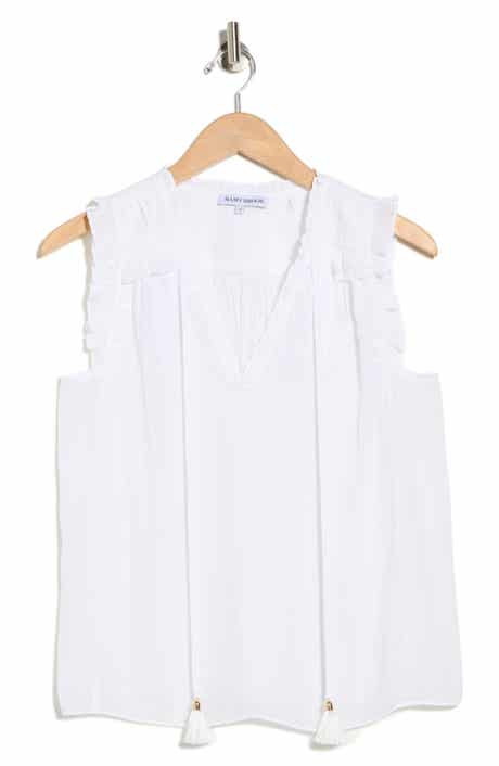 Ramy Brook Perri Split Neck Top