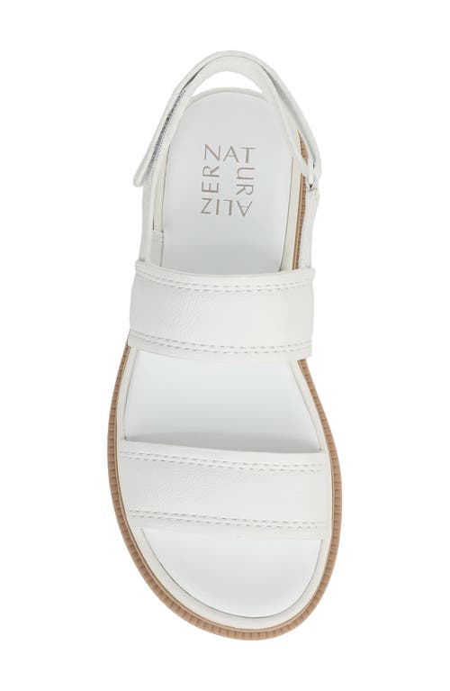Naturalizer Attract Slingback Platform Sandal In White