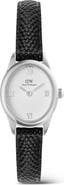 Daniel Wellington Ophelia Mini Leather Strap Watch, 22mm x 25.5mm