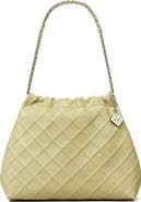 Tory Burch Fleming Soft Quilted Leather Hobo Bag