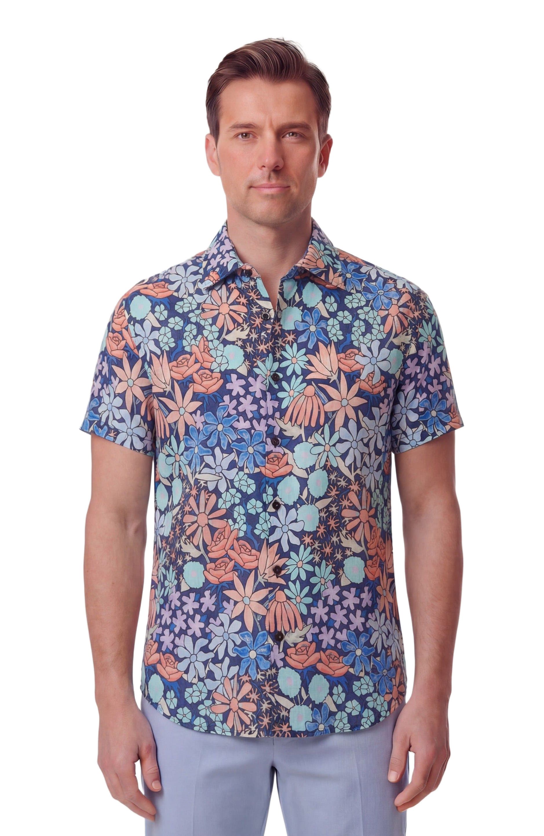 selected ROUGH FLORAL NAVY