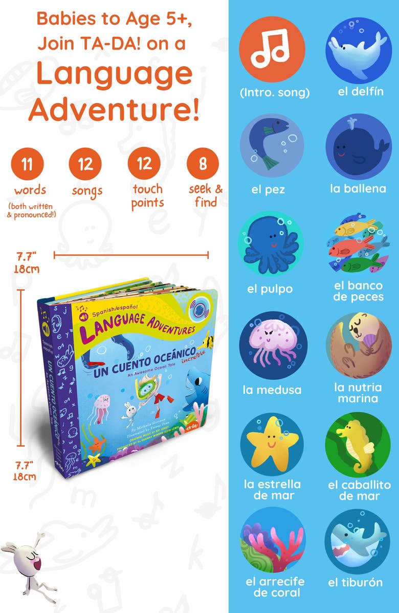 TA-DA! Spanish Adventures Set of 3 Sound Books, Alternate, color, Multi