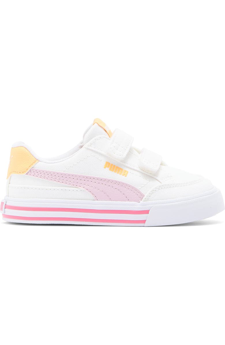 PUMA Kids' Court Classic Vulc Sneaker, Alternate, color, Puma White-Rose Mauve