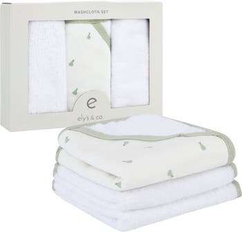 Ely's & Co. Wash Cloth (3 Pack) Sage Pear