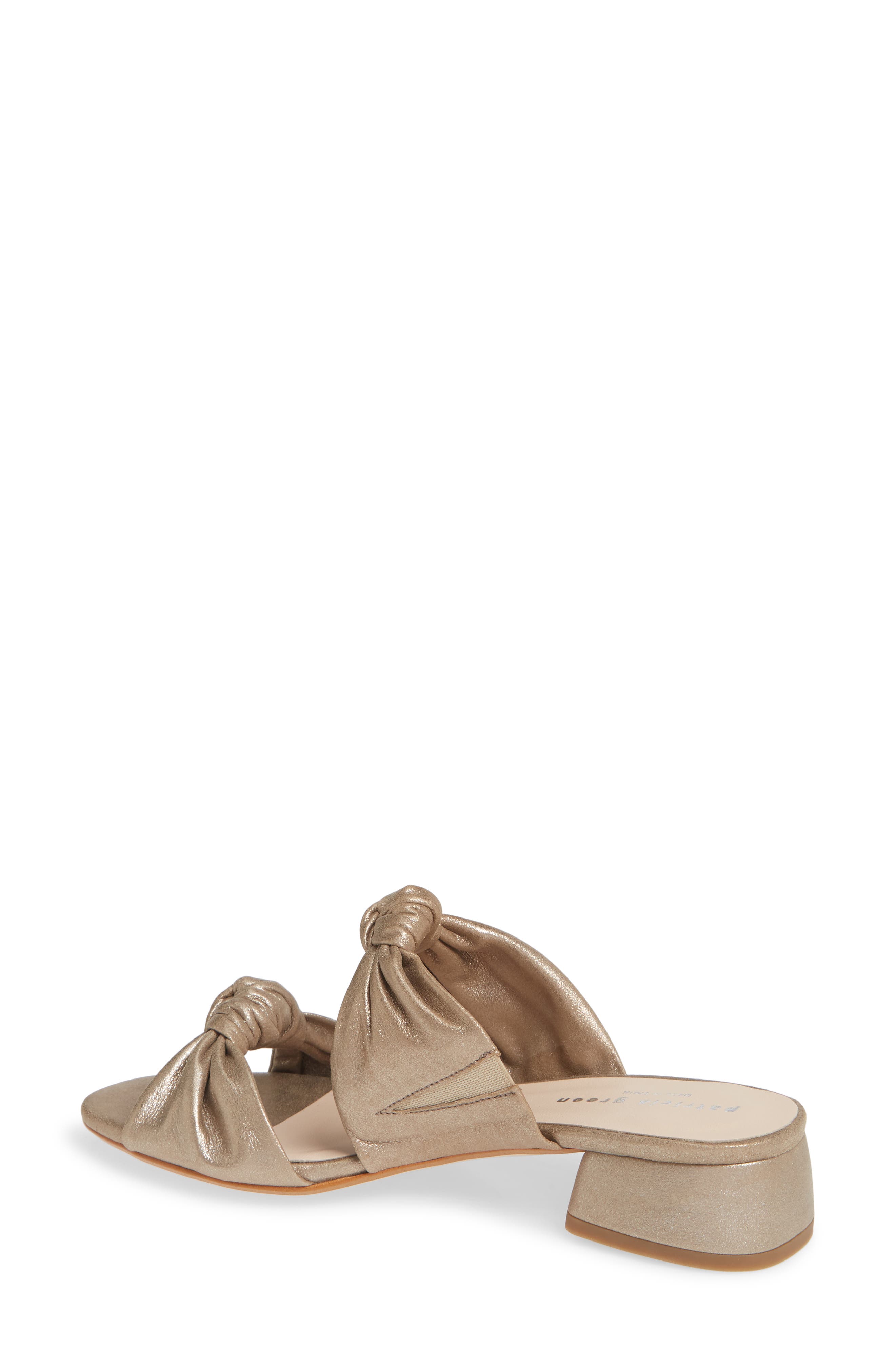 Bobbie Beaux Slide Sandal, Alternate, color, BRONZE SUEDE