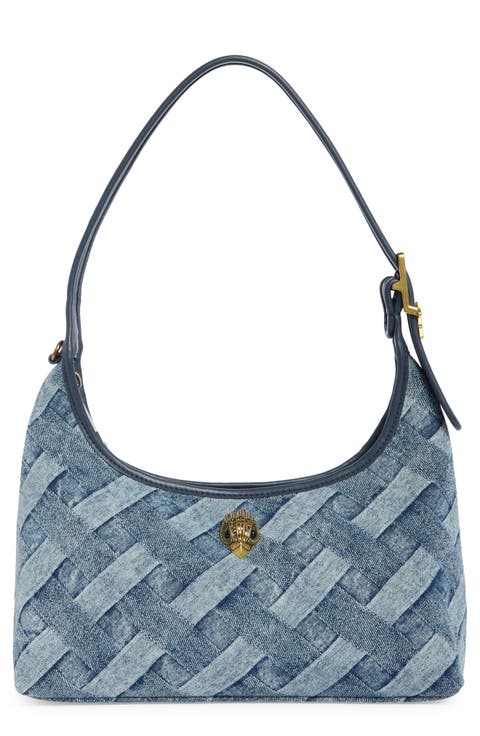 Kurt Denim Shoulder Bag