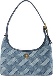 Kurt Geiger London Kurt Denim Shoulder Bag