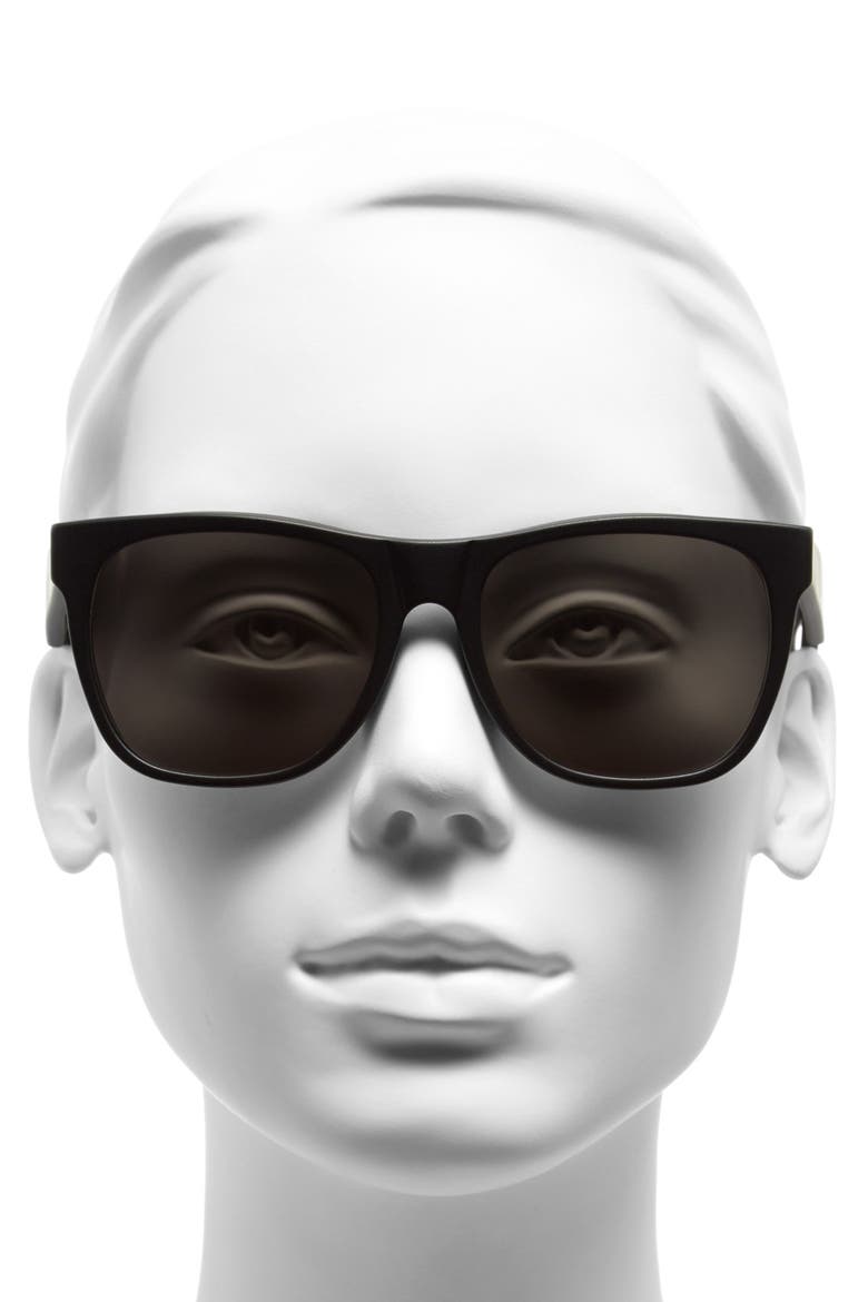 RETROSUPERFUTURE® 55mm 'Basic' Sunglasses, Alternate, color, BLACK
