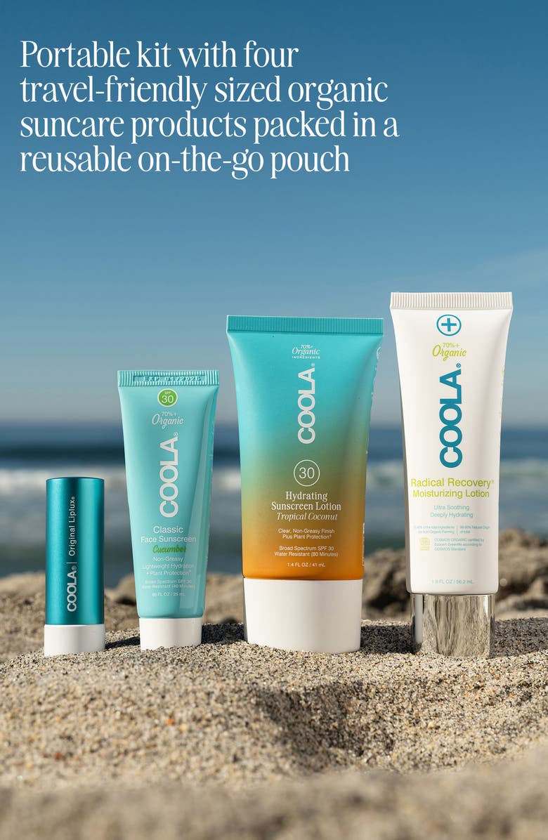 COOLA<sup>®</sup> Travel Essentials Set $75 Value, Alternate, color, Clear