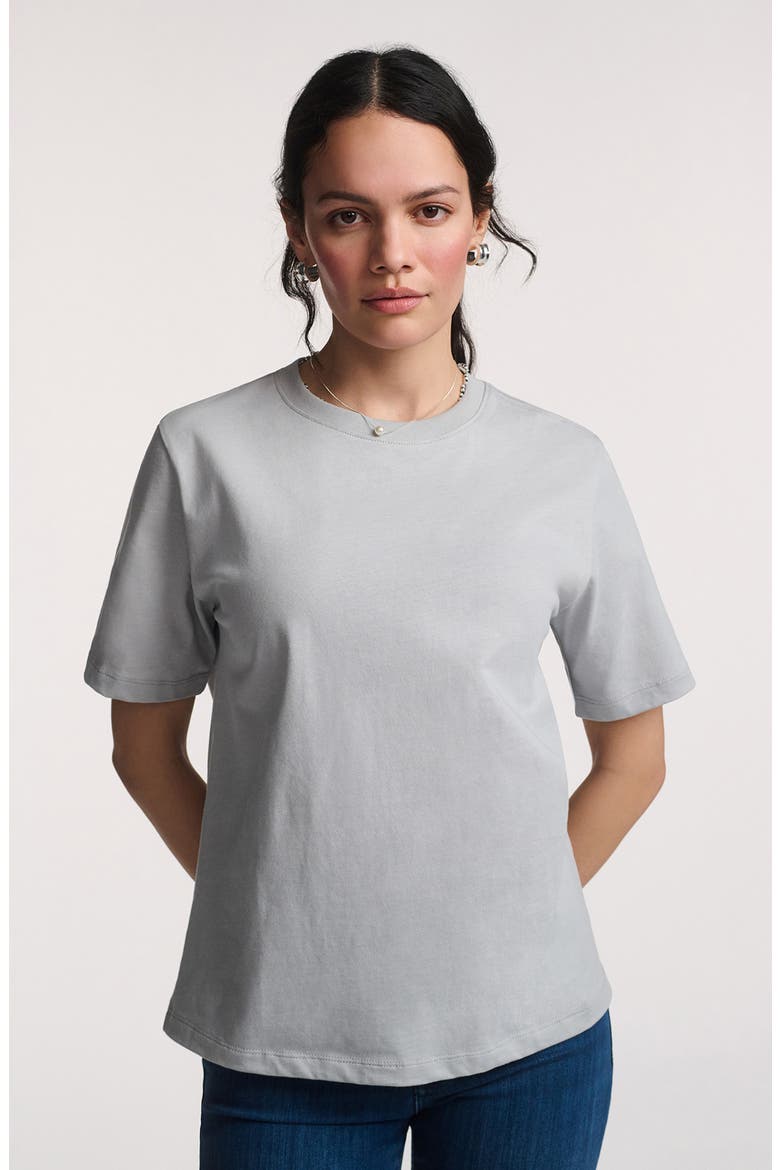 Basic Crewneck T-Shirt, Alternate, color, HIGH-RISE