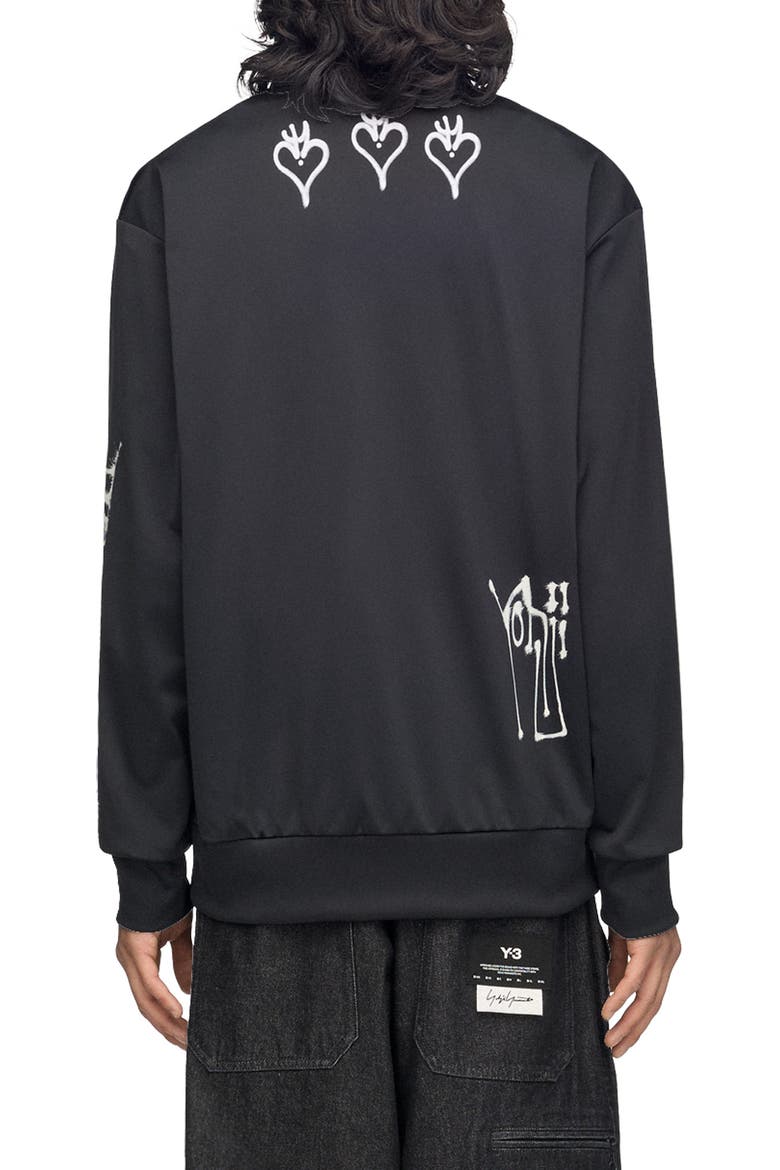 Chito Graphic Track Jacket, Alternate, color, BLACK