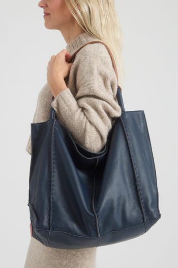 Los Feliz Large Tote Leather Bag