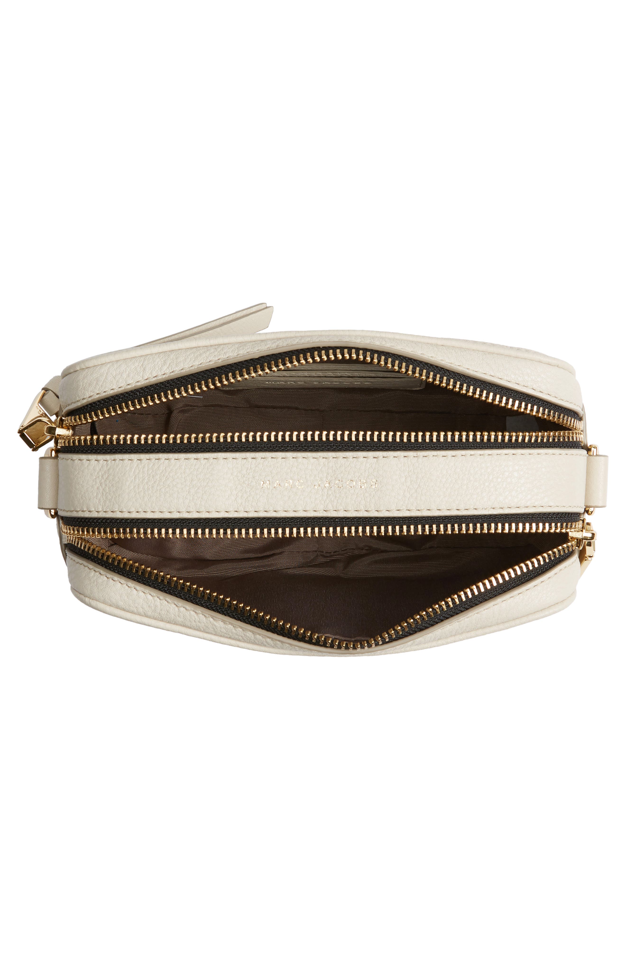 The Marc Jacobs The Softshot 21 Crossbody Bag, Alternate, color, IVORY