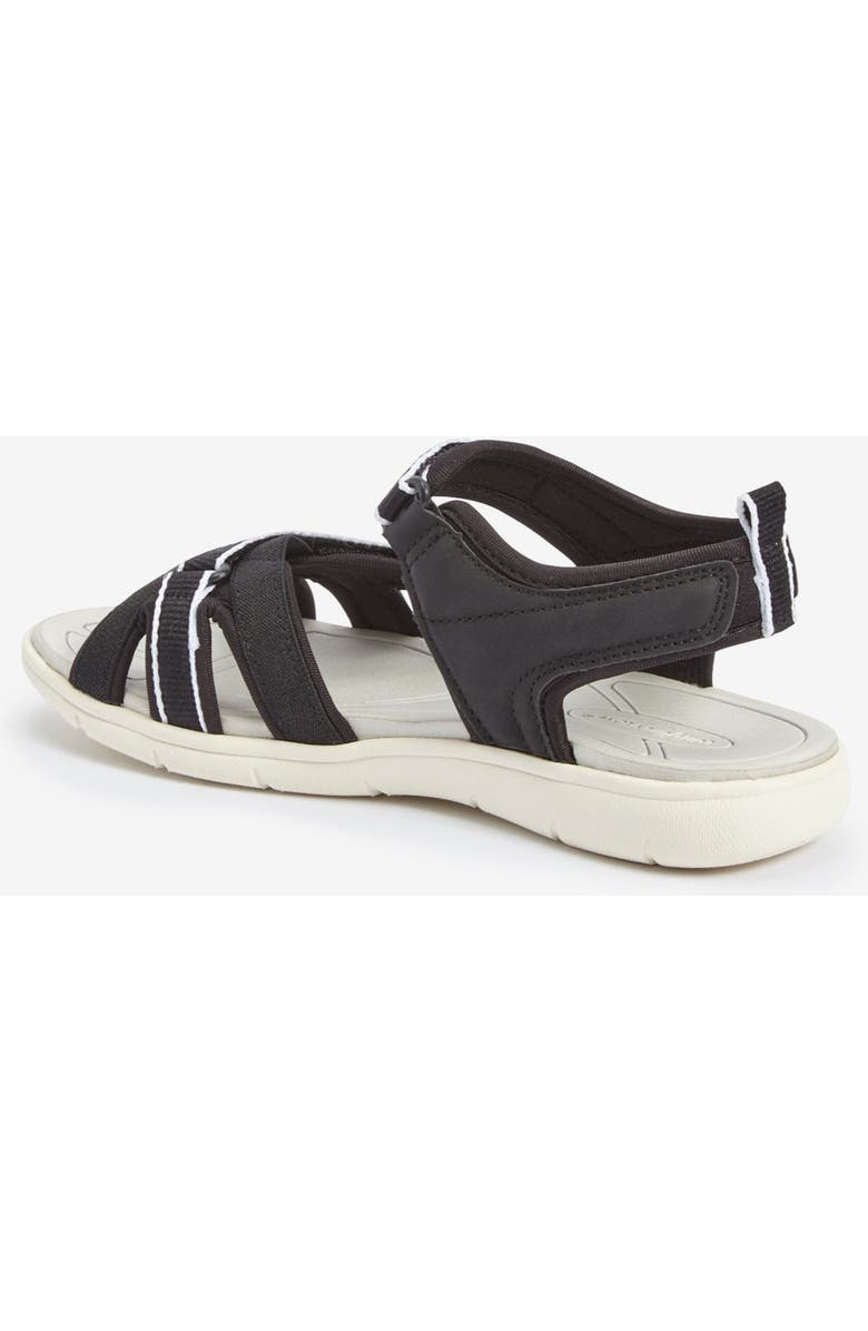Comfortview The Annora Water Friendly Sandal, Alternate, color, Black