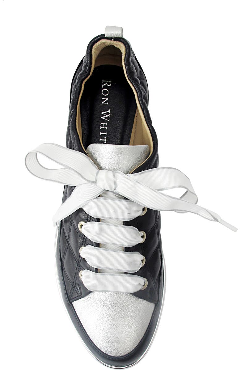 Ron White Novella Quilted Sneaker, Alternate, color,