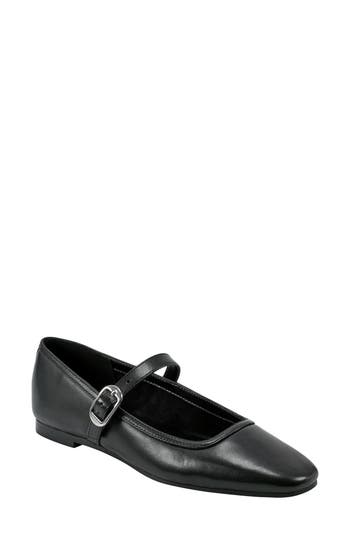 Marc Fisher Ltd Garissa Mary Jane Flat In Black