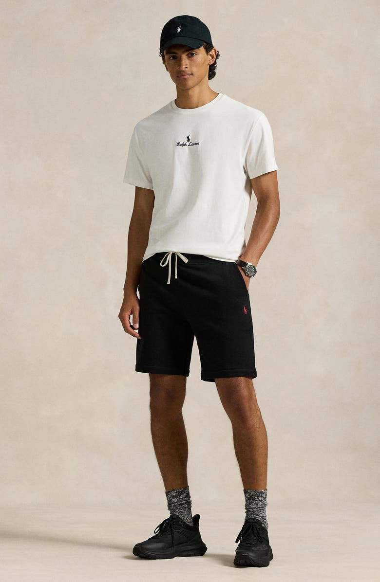 Polo Ralph Lauren Fleece Shorts, Alternate, color, Polo Black