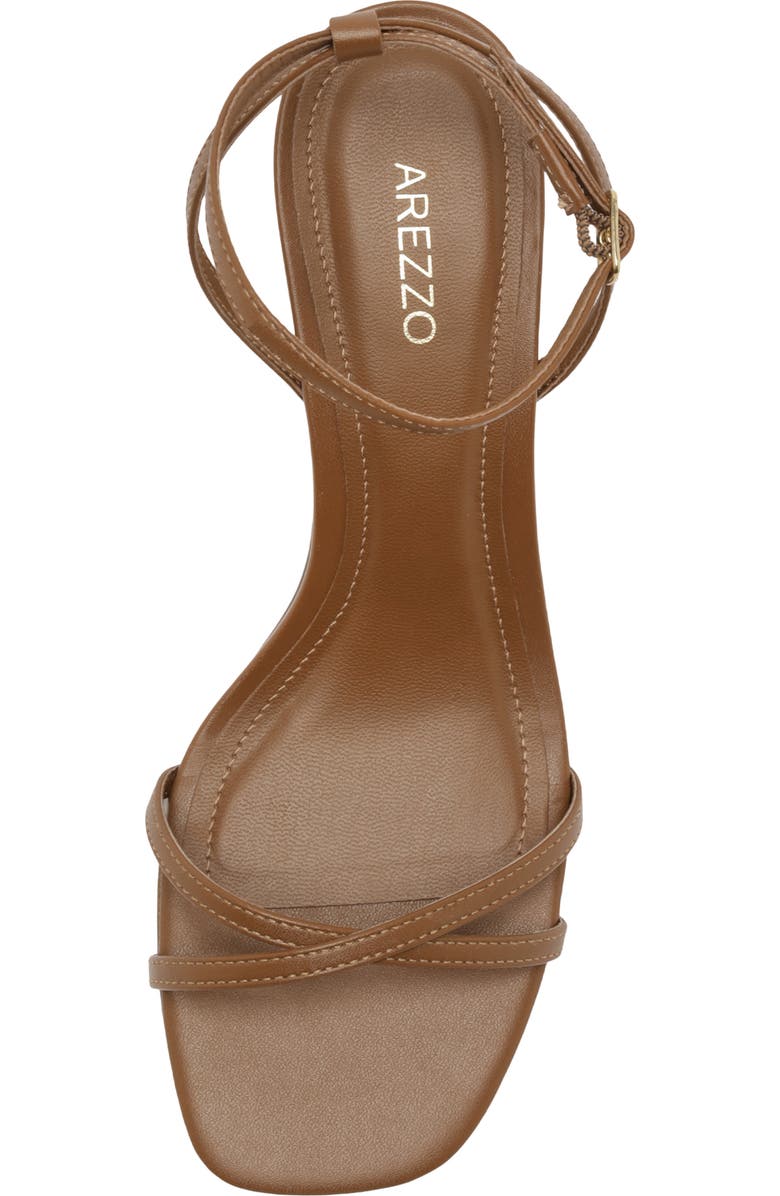 Arezzo Luma Ankle Strap Wedge Sandal, Alternate, color, Soul Natural
