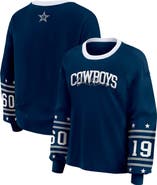 WEAR by Erin Andrews Women's WEAR by Erin Andrews  Navy Dallas Cowboys Sport Long-Sleeve T-Shirt