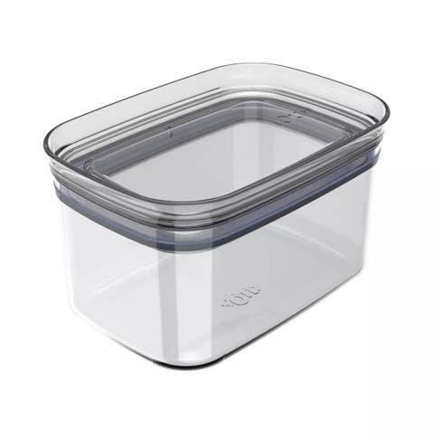 Clear Airtight Stackable Food Storage Container with Leak Proof Lid