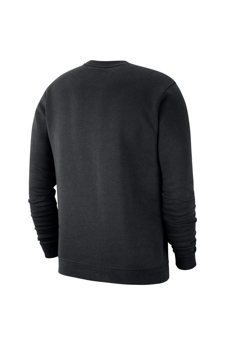 Nike Men's Nike Black Georgia Bulldogs Club Fleece Sweatshirt, Alternate, color,