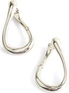 Madewell Front/Back Twisted Large Hoop Earrings