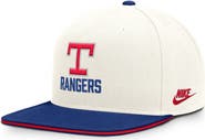 Nike Men's Nike Cream/Royal Texas Rangers Cooperstown Pro Dri-FIT Snapback Hat