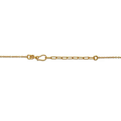Dhwani Bansal Afefe Layered Necklace In Gold Plated
