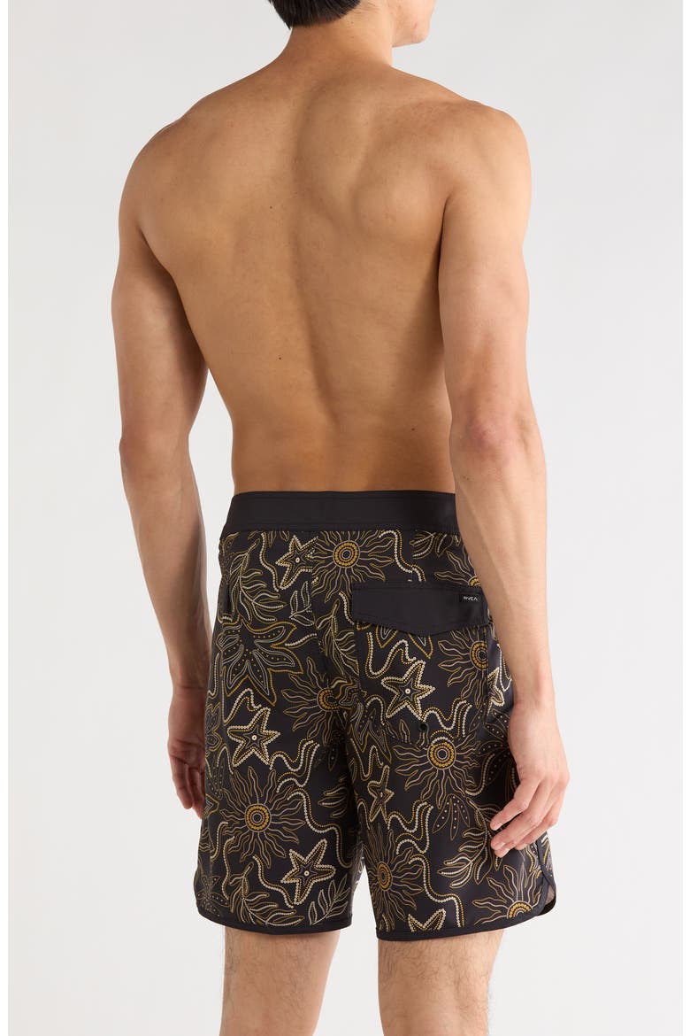 Northern 18-Inch Swim Trunks, Alternate, color, PIRATE BLACK