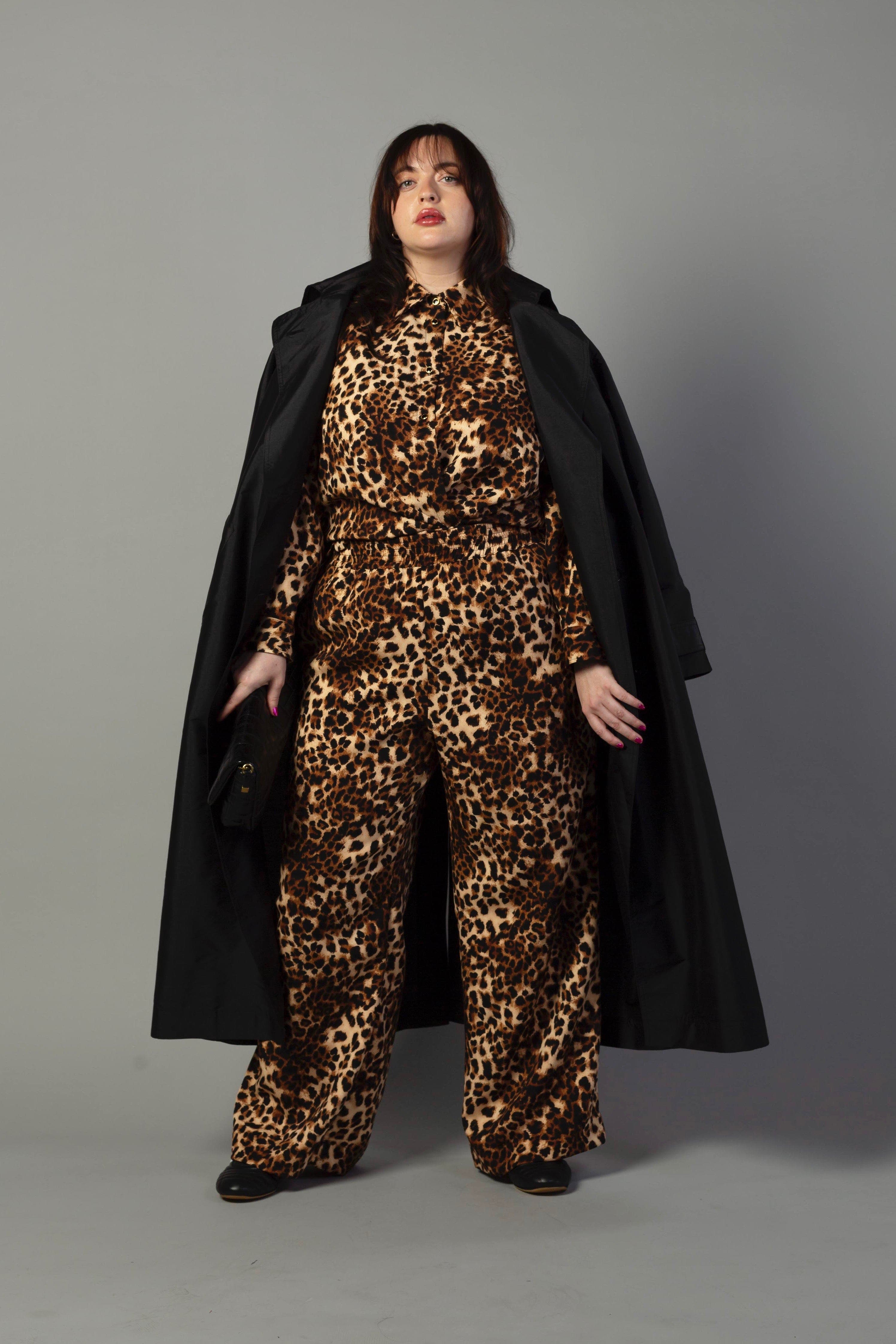 Riley Wide Pajama Style Pant - image 4