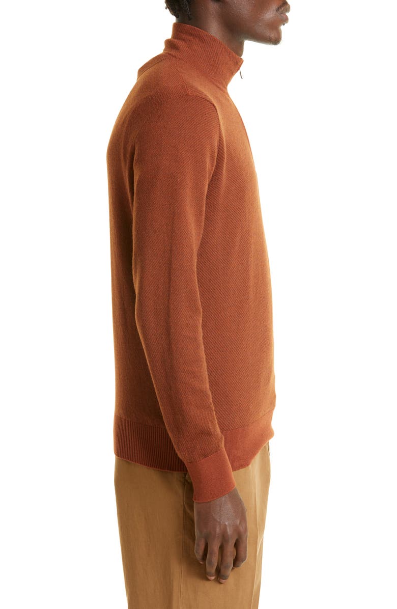 Loro Piana Mezzocollo Roadster Cashmere Pullover, Alternate, color, 