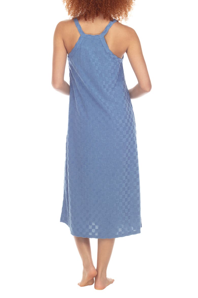 Easy Does It French Terry Nightgown, Alternate, color, NEWPORT CHECK