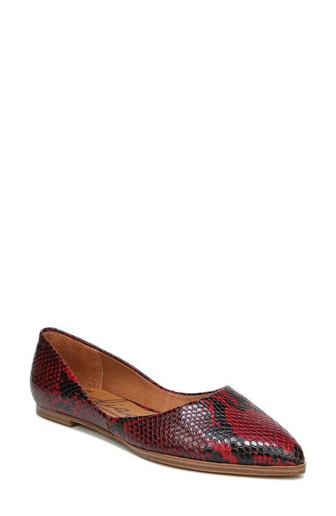 Hill Pointy Toe Flat (Women)