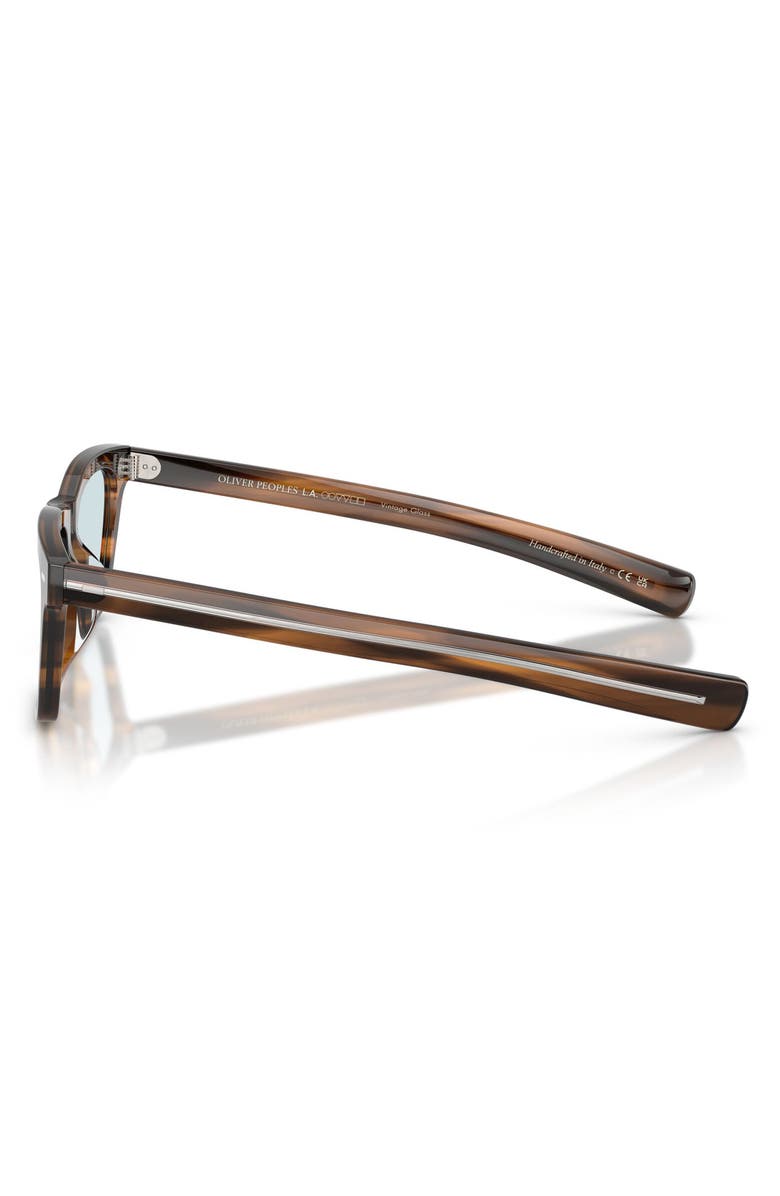 Oliver Peoples Maestro 51mm Pillow Sunglasses, Alternate, color, Tuscany Tortoise / Sky Blue