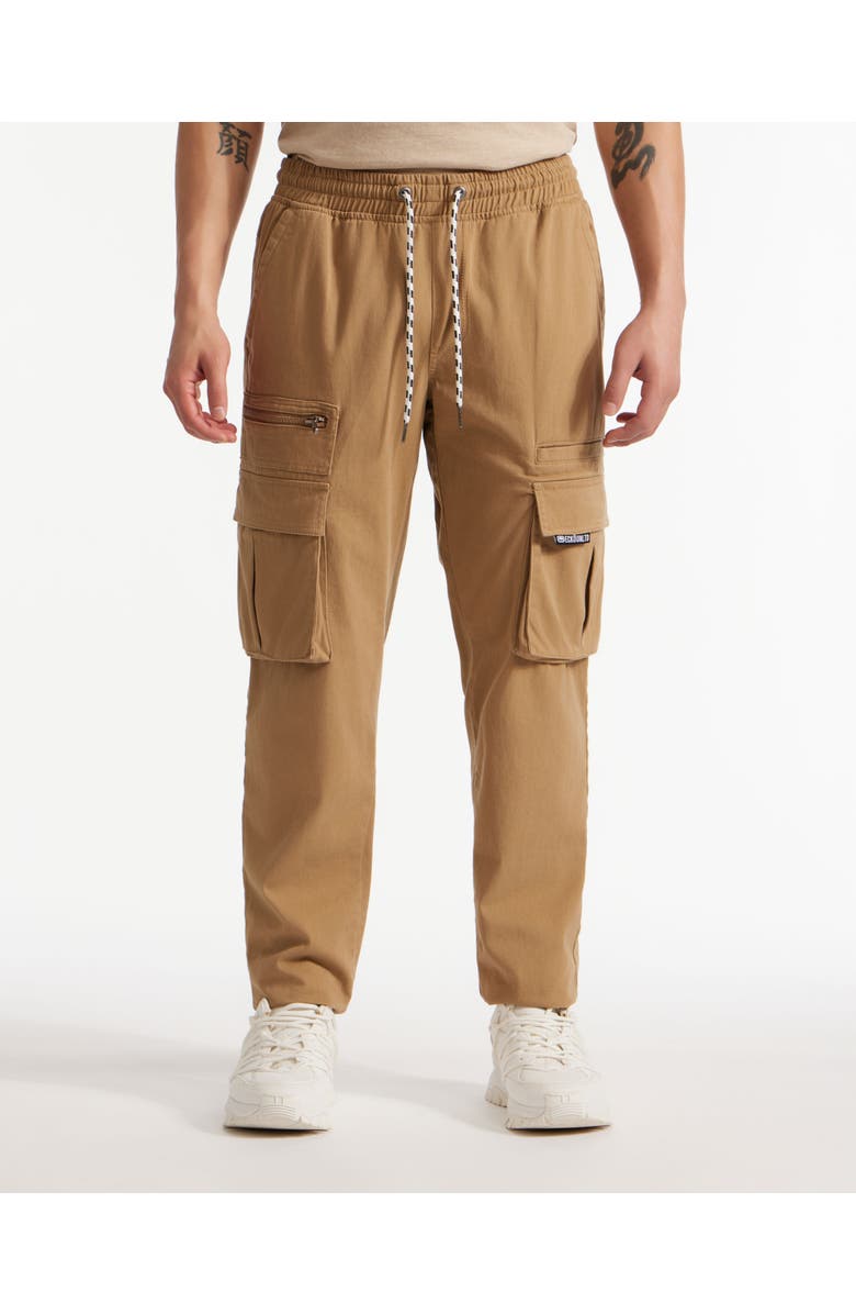Ecko Unltd. Stacked Up Cargo Jogger, Main, color, Dark Khaki