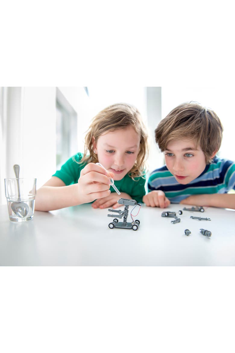 Green Science Salt Powered Robot, DIY Mini Building Kit, Kids 5+, Alternate, color, Multicolored