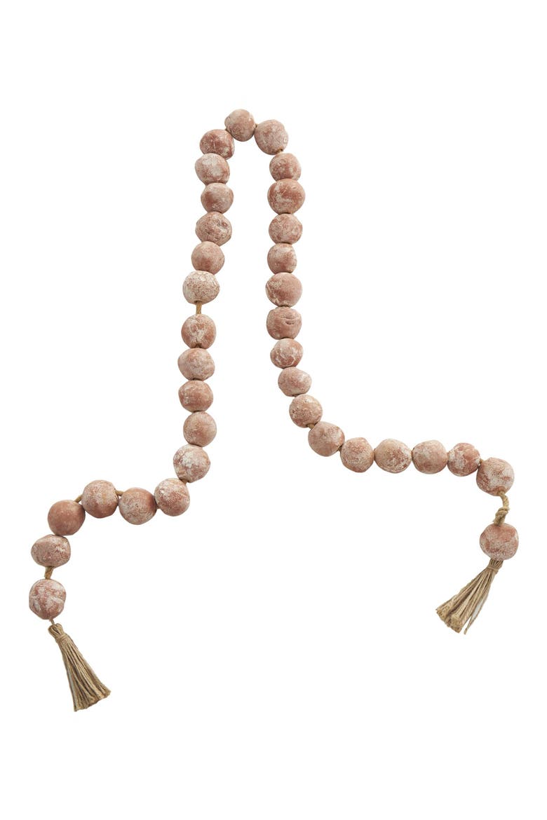 Ceramic & Tassel Garland, Alternate, color, ORANGE