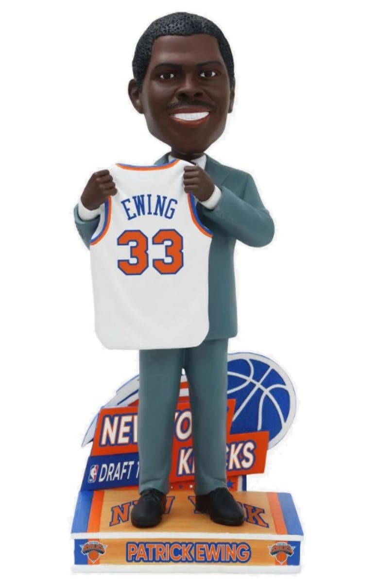 FOCO Patrick Ewing (New York Knicks) 1985 NBA Draft Pick Bobblehead, Main, color, Multi-Color