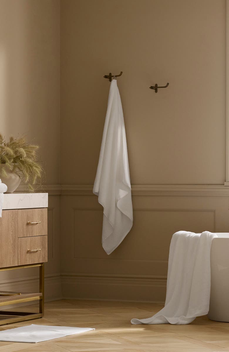 Boll & Branch Ultraplush Organic Cotton Bath Mat, Alternate, color, 