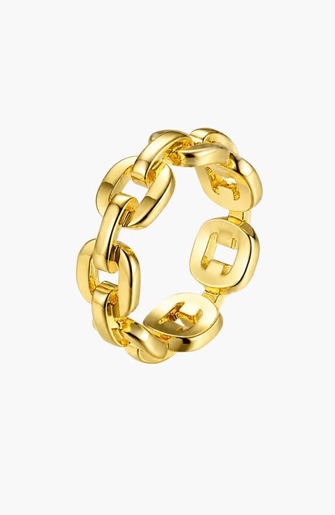 Link Curb Chain Ring