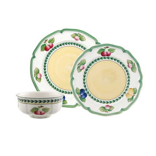 Villeroy & Boch French Garden Fleurence 12 Piece Dinnerware Set For 4