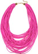 EYE CANDY LOS ANGELES Beaded Layered Necklace