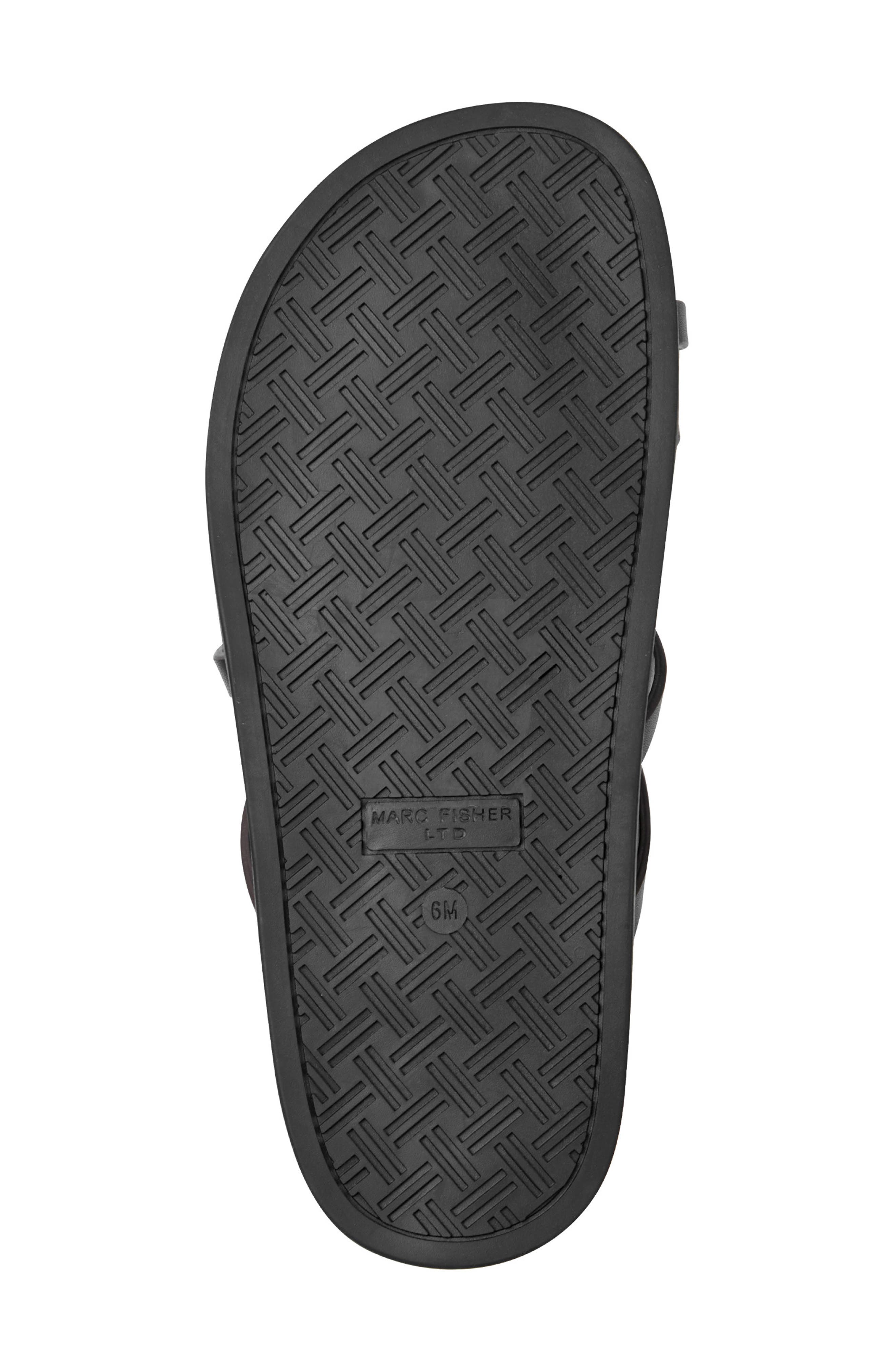 Marc Fisher LTD Braidey Slide Sandal, Alternate, color, Black