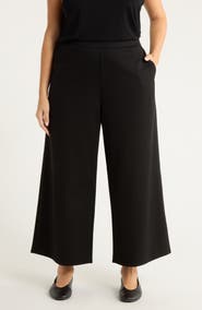 Eileen Fisher Ankle Wide Leg Pants
