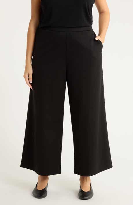Ankle Wide Leg Pants