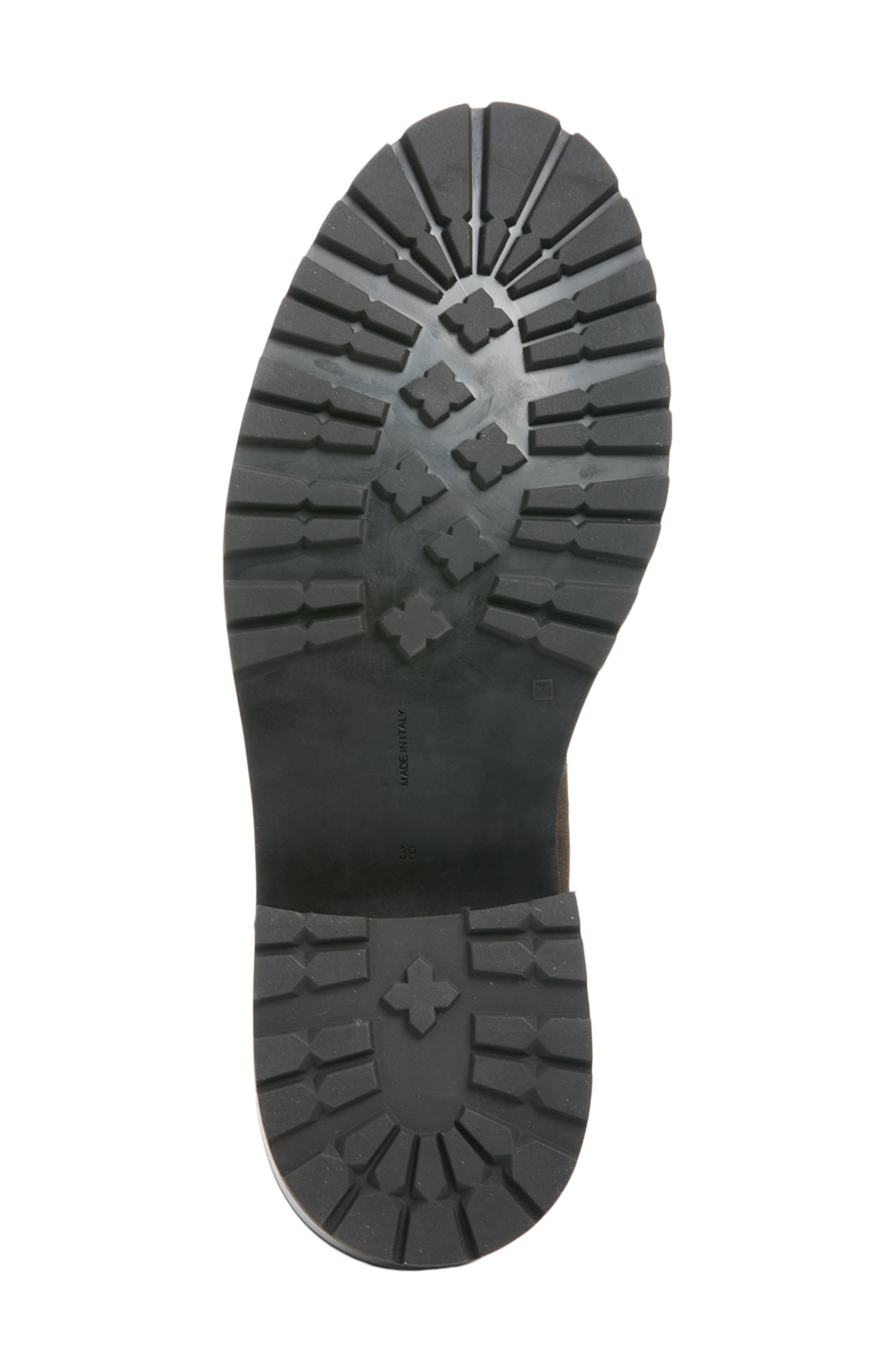 Hike Zip Leather Bootie, Alternate, color, MOKA