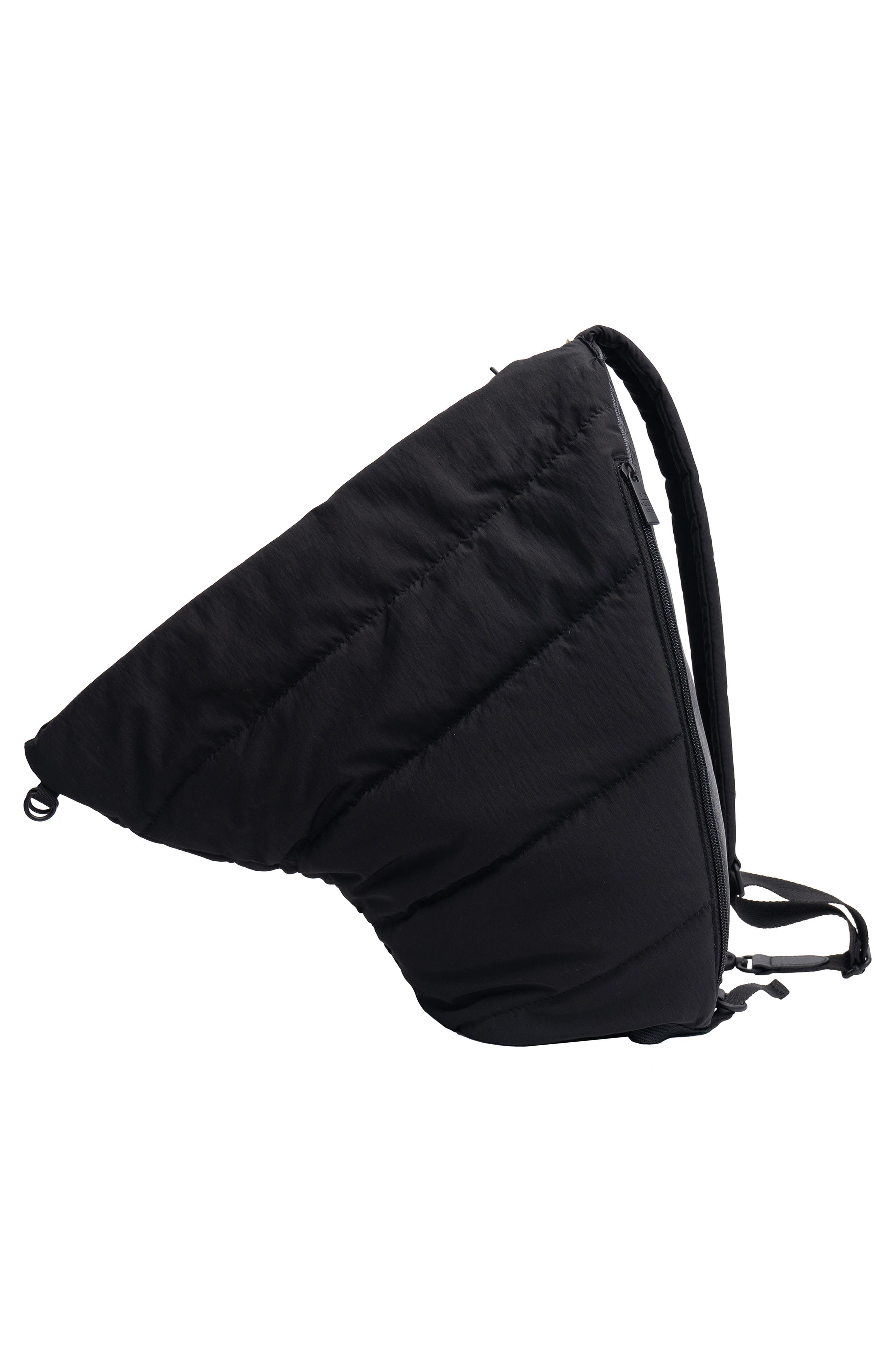 The Sling Backpack, Alternate, color, BLACK